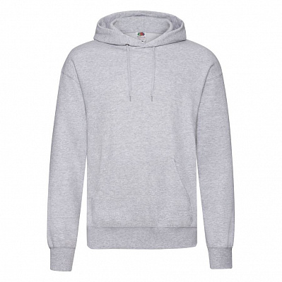 Толстовка "Classic Hooded Sweat" _M, 80% х/б, 20% п/э, 280 г/м2 (Серый меланж)