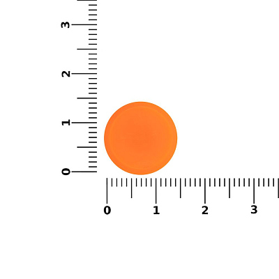 Двойной фиксатор для шнура Brоgy, оранжевый неон