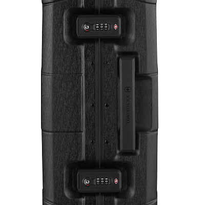 Чемодан VICTORINOX Lexicon Framed, черный, 100% поликарбонат Makrolon, 40x20x55 см, 33 л