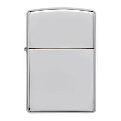 Зажигалка ZIPPO Armor™ c покрытием High Polish Chrome, латунь/сталь, серебристая, 38x13x57 мм