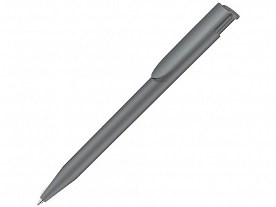 Ручка шариковая пластиковая Happy Gum, soft-touch (Серый)