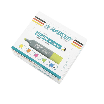 Текстовыделитель Hauser Glow, цвет синий