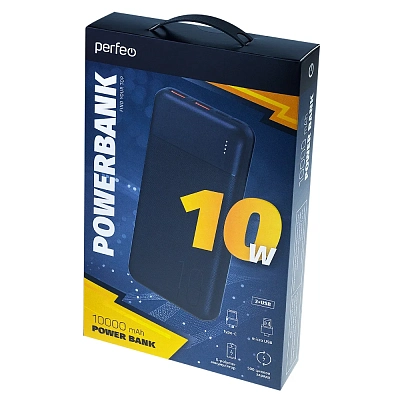 ПЗУ Perfeo Powerbank 10000, черный