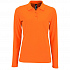 Рубашка поло женская с длинным рукавом Perfect LSL Women, оранжевая - Фото 1