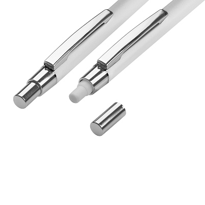 Карандаш механический "Ray", покрытие soft touch, белый