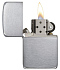 Зажигалка ZIPPO 1941 Replica™ с покрытием Brushed Chrome, латунь/сталь, серебристая, 38x13x56 мм - Фото 3