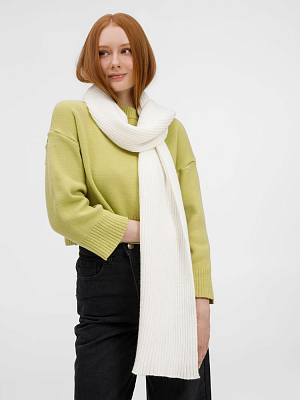 Шарф Laconi, молочно-белый