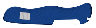 Задняя накладка для ножей VICTORINOX 111 мм с фиксатором Slider Lock нейлоновая синяя