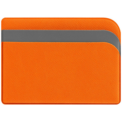 Чехол для карточек Dual  (Оранжевый)