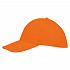 Бейсболка Buffalo, оранжевая - Фото 1
