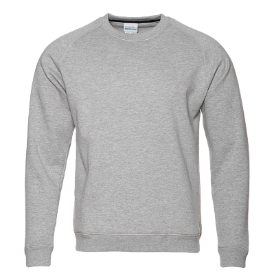 Свитшот унисекс STAN футер с начёсом 260, 53 (Серый меланж)