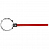 Элемент брелка-конструктора «Хлястик с кольцом и зажимом», красный - Фото 2