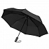 Складной зонт Magic с проявляющимся рисунком, черный - Фото 3
