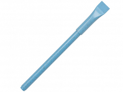 Ручка шариковая из пшеницы и пластика Plant (Синий)