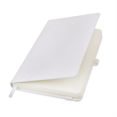 Ежедневник недатированный HAMILTON, A5, белый, кремовый блок
