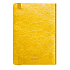 Ежедневник недатированный Boomer, А5,  желтый, кремовый блок, без обреза - Фото 3