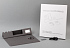 Настольная складная подставка "Cool Mat" с беспроводным (15W) ЗУ, сенсорной подсветкой логотипа, функцией MagSafe и ковриком для мыши, серый - Фото 7
