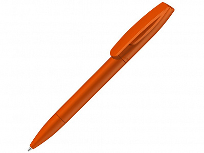 Ручка шариковая пластиковая Coral (Оранжевый)