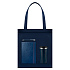 Подарочный набор Medium, синий (шоппер, ежедневник, ручка, термобутылка) - Фото 1