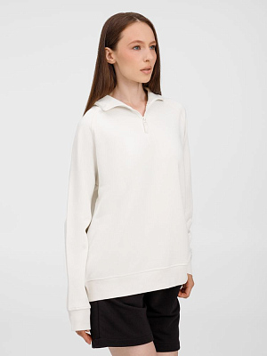 Толстовка унисекс S3, молочно-белая