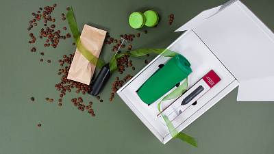 Набор "Латте", зеленый