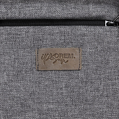 Лейбл кожаный Pasek, XS, серый