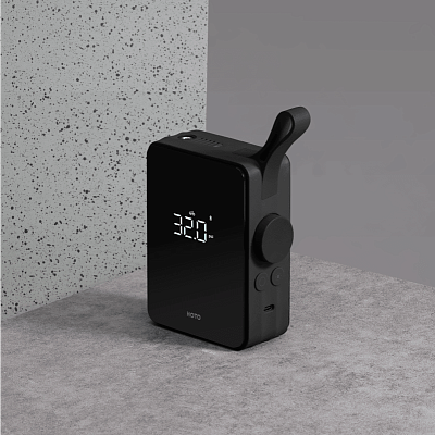 Портативный компрессор HOTO Portable Electric Tire Inflator