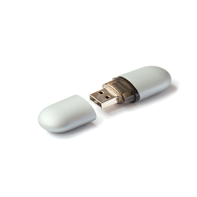 Пластик 04 Капсула софт, красный, 4Гб