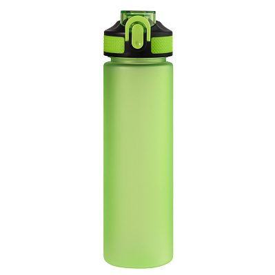 Бутылка для воды Flip, темно-зеленая (ТОЛЬКО ПОД ПОЛНУЮ ЗАПЕЧАТКУ) (Зеленый)