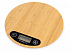 Бамбуковые кухонные весы Scale - Фото 1