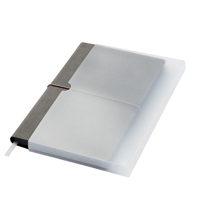 Ежедневник Ин Велюр (In Velour) недатированный, серый