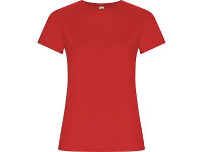 Футболка из органического хлопка Golden Woman женская (Красный)