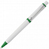 Ручка шариковая Raja, зеленая - Фото 3