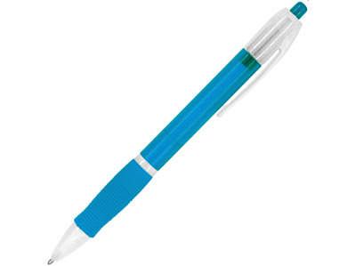 Ручка пластиковая шариковая ONTARIO (Голубой)