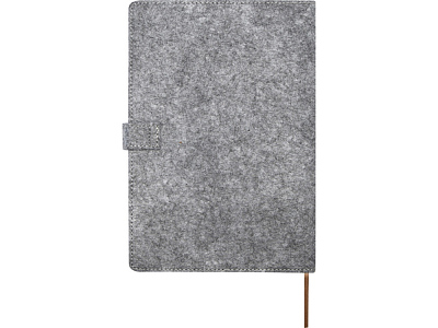Блокнот A5 Viviana из переработанного фетра и пробкового дуба