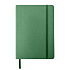Бизнес-блокнот "RILY", формат А5,  зеленый, блок в точку - Фото 2