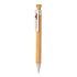Бамбуковая ручка с клипом из пшеничной соломы - Фото 3