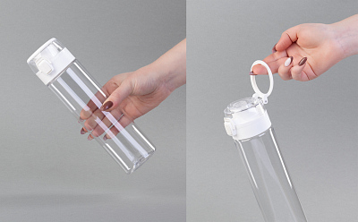 Бутылка для воды "Vita" 600 мл, белый