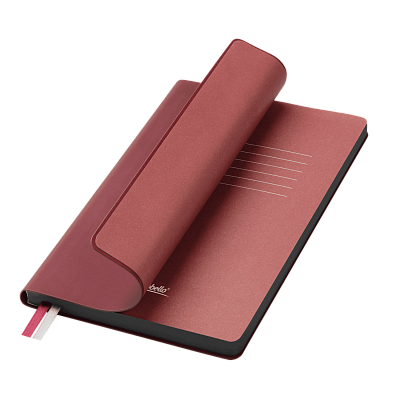 Ежедневник Мун Ривер (Moon River) недатированный, бургунди