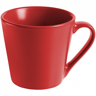Кружка Modern Bell, матовая, красная (Красный)
