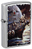 Зажигалка ZIPPO Frank Frazetta с покрытием Street Chrome, латунь/сталь, серебристая, 38x13x57 мм - Фото 1