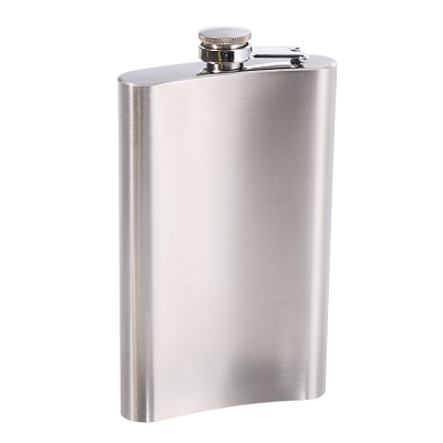 Набор S.Quire фляга 0,27 л, 2 стопки, воронка, сталь, серебристый