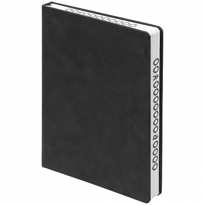 Ежедневник «Финансовая грамотность», недатированный, черно-белый (Черный)