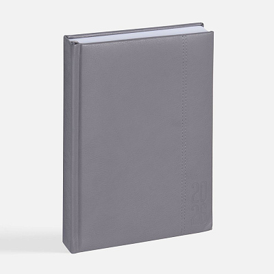 Ежедневник Baza, датированный, серый