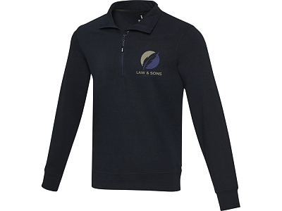 Свитер с молнией Tin из органического хлопка, унисекс