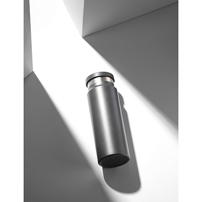 Термобутылка вакуумная герметичная Аллегра (Allegra), серая