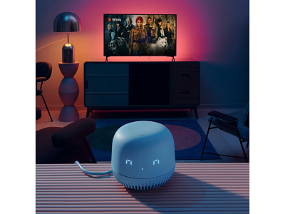 Умная колонка Капсула Нео с голосовым помощником Марусей