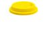Крышка силиконовая для кружки Magic, желтый - Фото 1