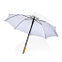 Автоматический зонт-трость с бамбуковой рукояткой Impact из RPET AWARE™, d103 см  - Фото 6