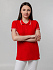 Рубашка поло женская Virma Stripes Lady, красная - Фото 6